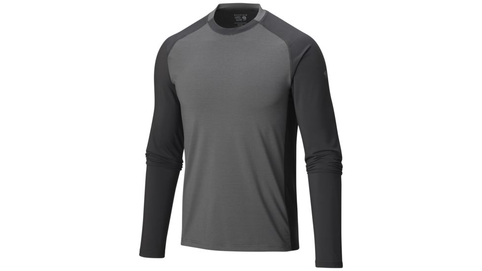 Mountain Hardwear Butterman Crew - Men's-Shark-Medium