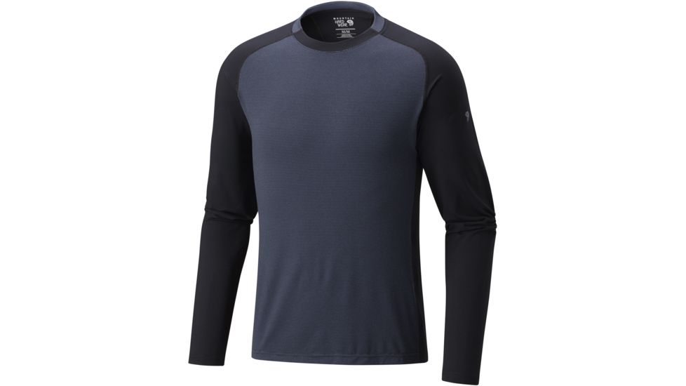 Mountain Hardwear Butterman Crew - Men's-Zinc-Large