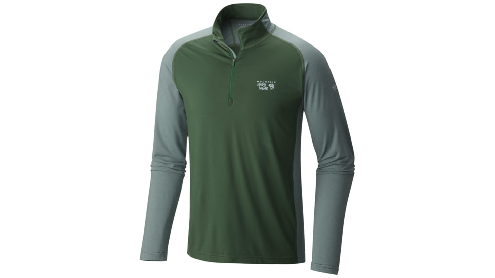 Mountain Hardwear Butterman Half-Zip - Men's-Forest-Large
