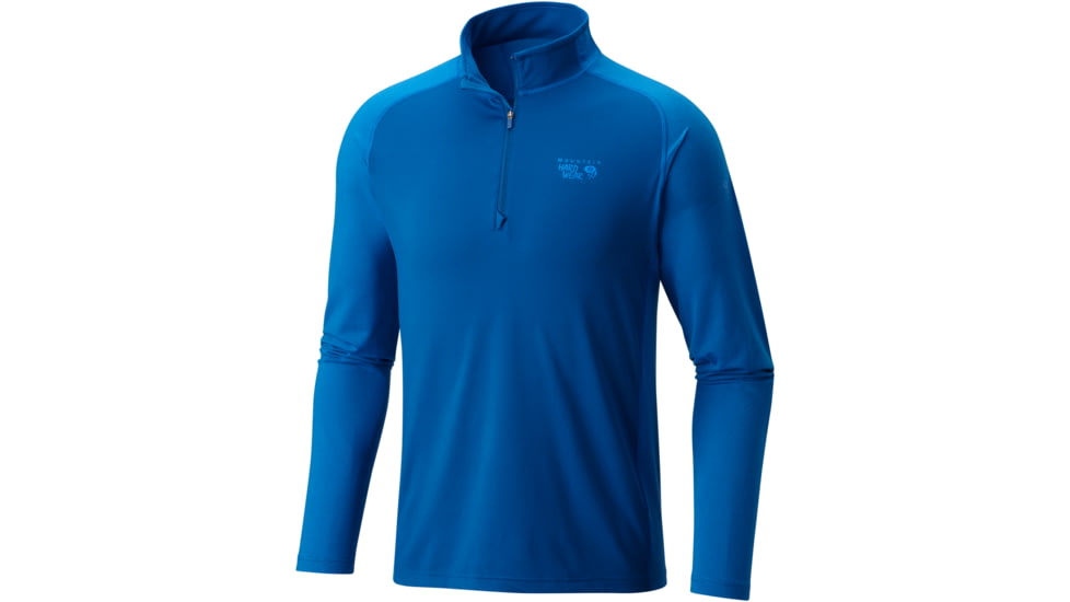 Mountain Hardwear Butterman Half-Zip - Men's-Nightfall Blue-Small