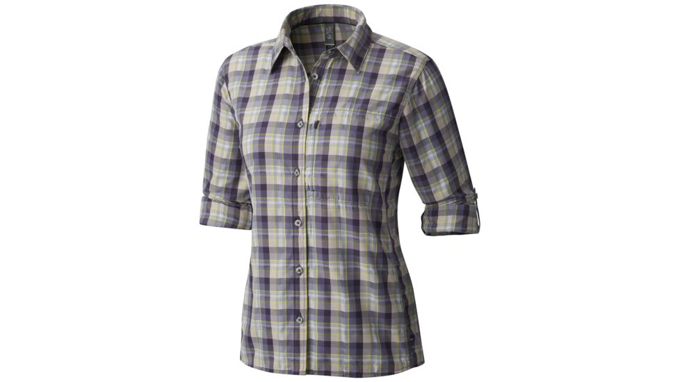 Mountain Hardwear Canyon AC Long Sleeve Shirt - Women's-Blurple-Medium