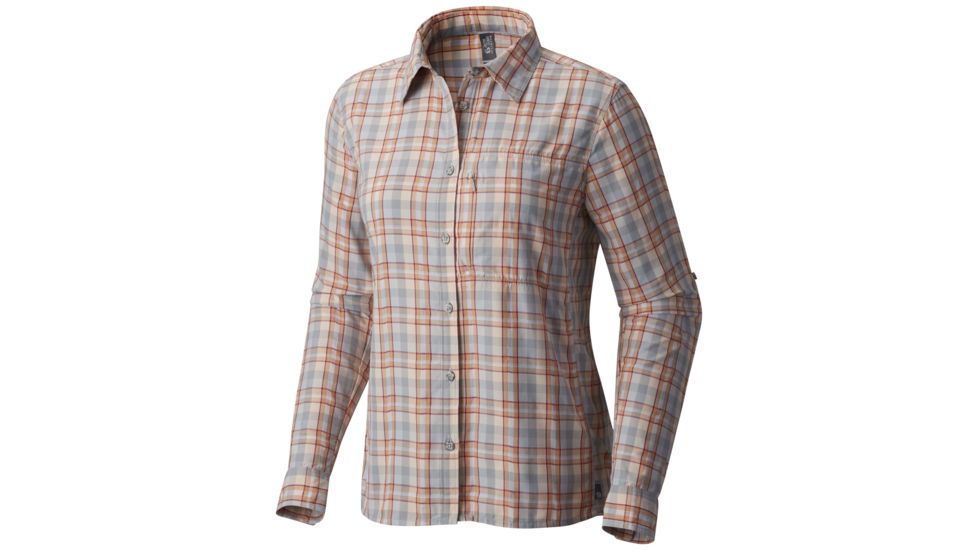 Mountain Hardwear Canyon AC Long Sleeve Shirt - Women's-Steam-X-Large