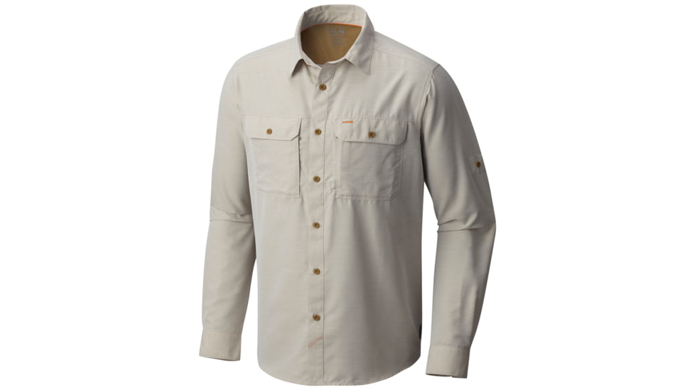 Mountain Hardwear Canyon Long Sleeve Shirt - Men's-Sandstorm-Extra Large