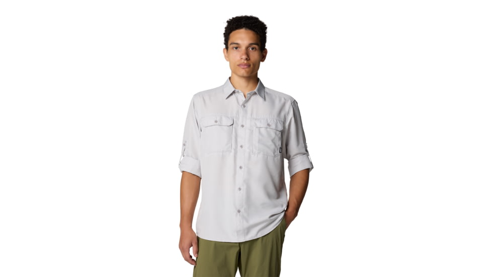 Mountain Hardwear Canyon Long Sleeve Shirt - Men's, Light Dunes, S, 2104101-055-S