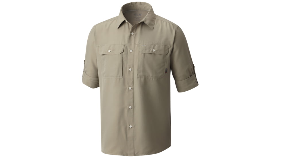 Mountain Hardwear Canyon Long Sleeve Shirt - Men's, Badlands, Extra Large, OM7043103-XL