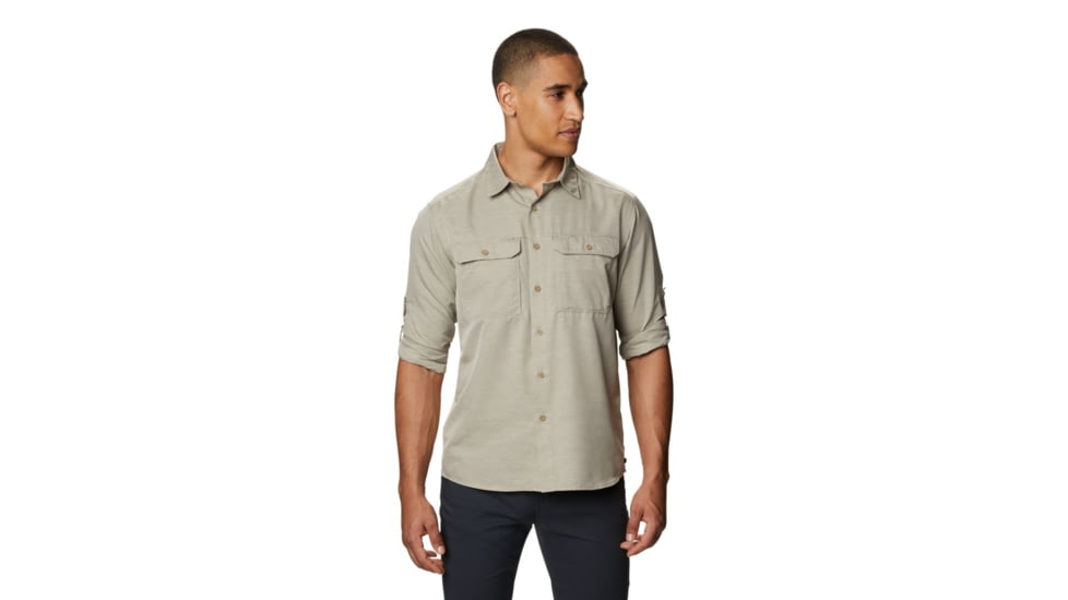 Mountain Hardwear Canyon Long Sleeve Shirt - Men's, Badlands, XXL, OM7043103-XXL