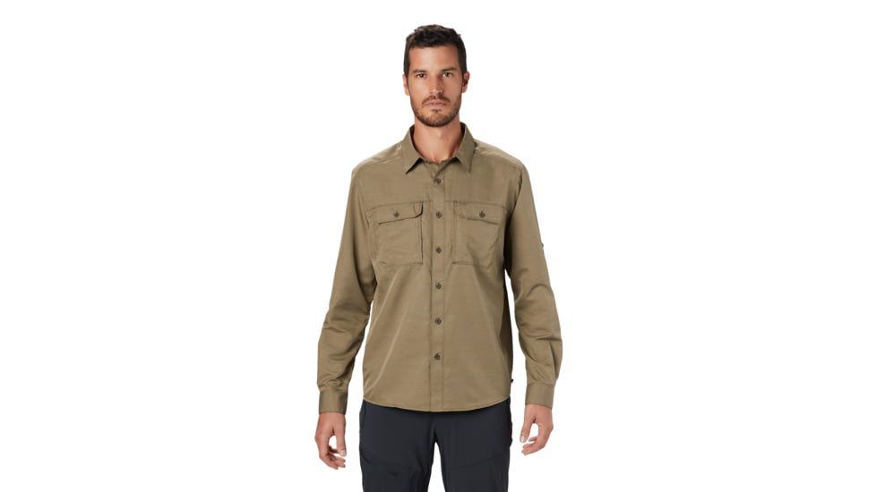 Mountain Hardwear Canyon Long Sleeve Shirt - Men's, Ridgeline, Medium, OM7043204-M