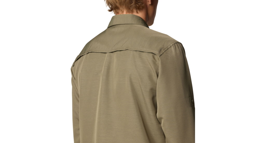 Mountain Hardwear Canyon Long Sleeve Shirt - Men's, Stone Green, S, 2104101-397-S