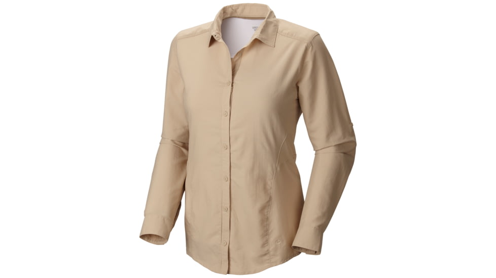 Mountain Hardwear Canyon Long Sleeve Shirt - Women's-Oatmeal-6