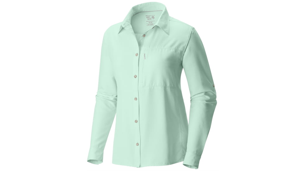 Mountain Hardwear Canyon Long Sleeve Shirt - Women's-Sea Ice-Small