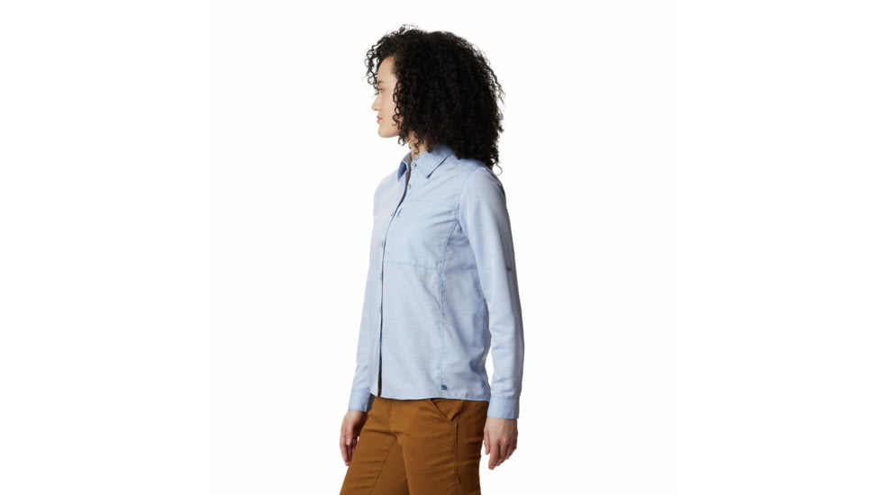 Mountain Hardwear Canyon Long Sleeve Shirt - Womens, Deep Lake, Extra Large, 1648531451-Deep Lake-XL