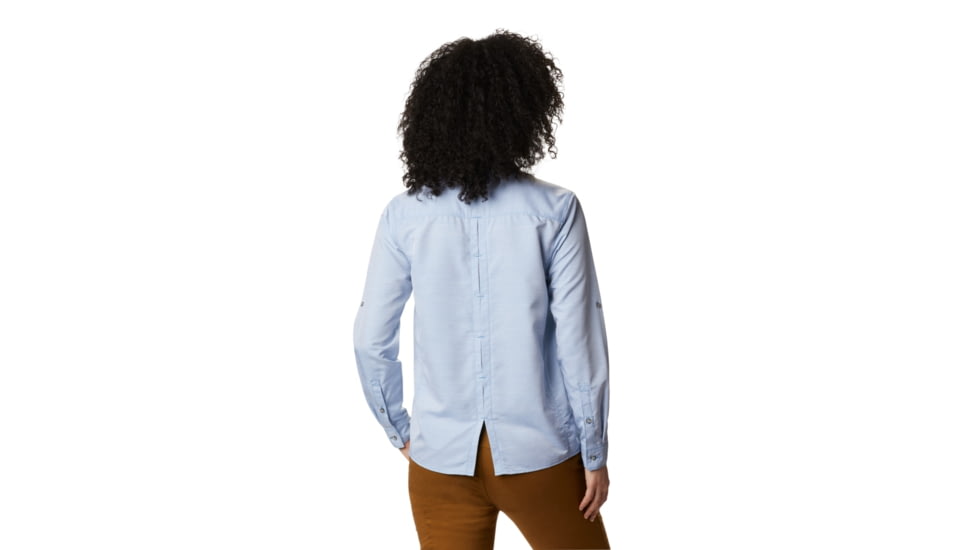 Mountain Hardwear Canyon Long Sleeve Shirt - Womens, Deep Lake, Small, 1648531451-S
