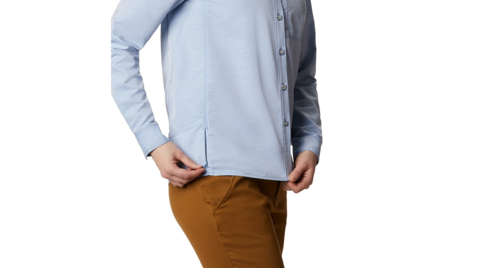 Mountain Hardwear Canyon Long Sleeve Shirt - Womens, Deep Lake, Small, 1648531451-S
