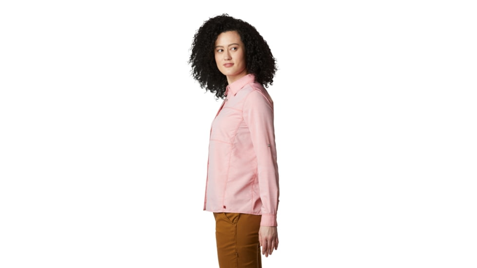 Mountain Hardwear Canyon Long Sleeve Shirt - Womens, Desert Red, Extra Small, 1648531831-XS