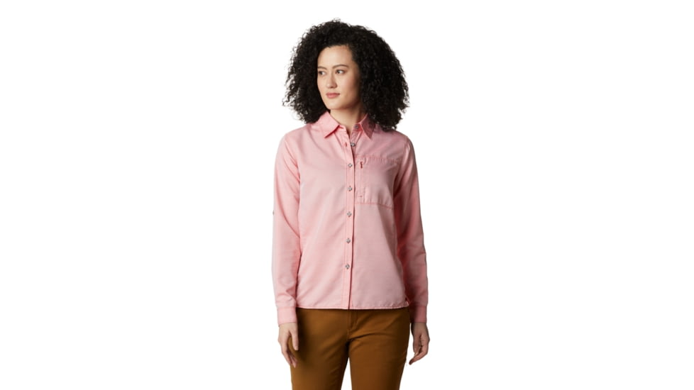 Mountain Hardwear Canyon Long Sleeve Shirt - Women's, Desert Red, Extra Small, 1648531831-XS