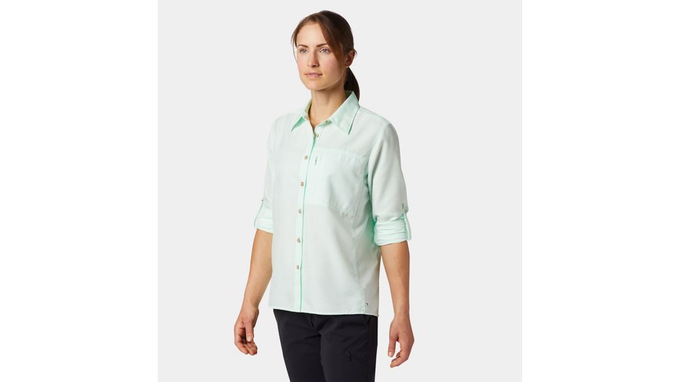 Mountain Hardwear Canyon Long Sleeve Shirt - Womens, Pristine, Small, 1648531380-S