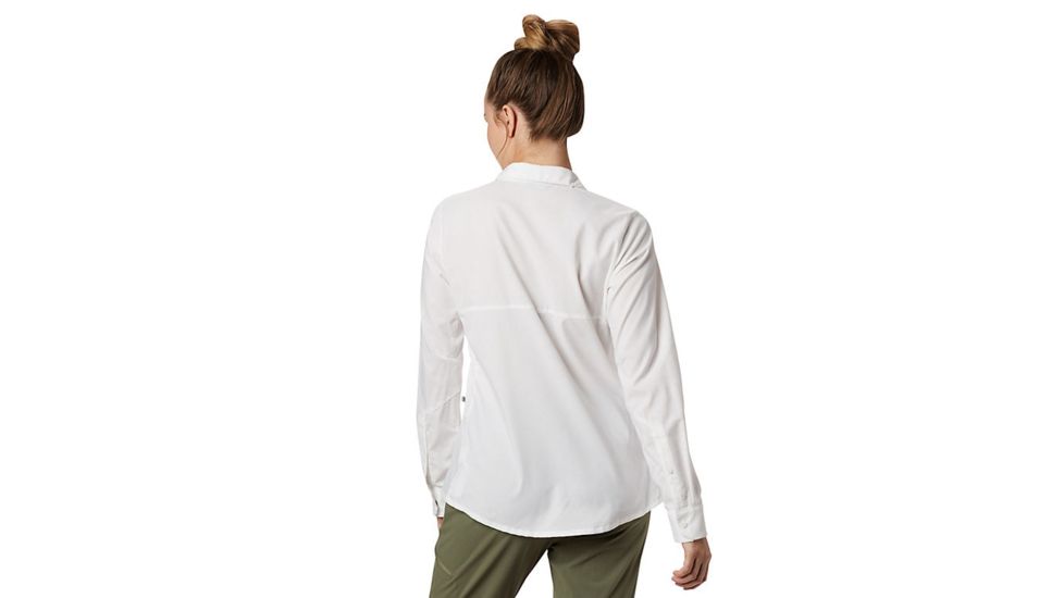 Mountain Hardwear Canyon Pro Long Sleeve Shirt - Womens, Fogbank, Small, 1847011102-S