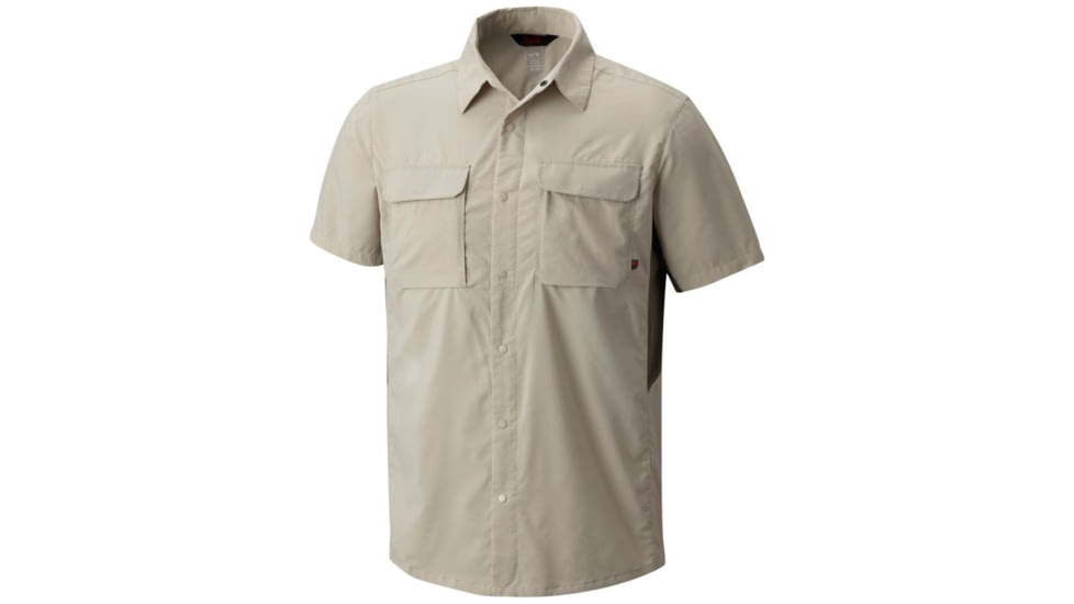 Mountain Hardwear Canyon Pro Short Sleeve Shirt - Men's, Sandblast, S 1764301217-S