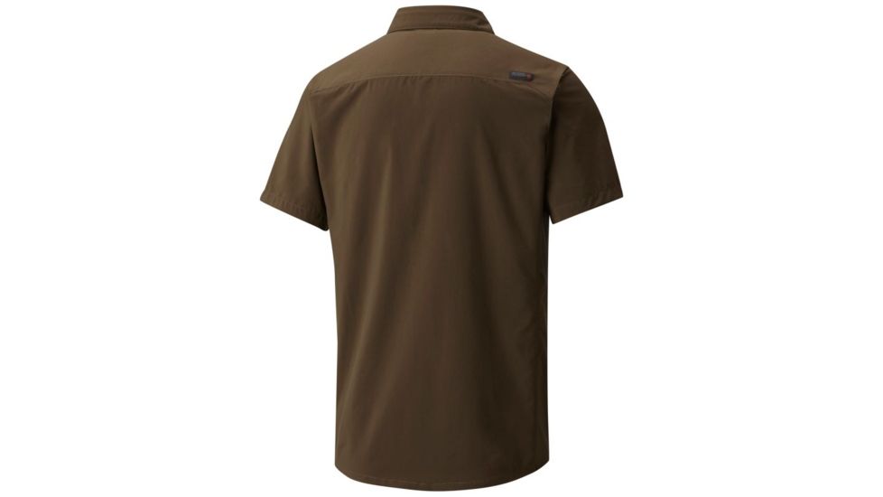Mountain Hardwear Canyon Pro Short Sleeve Shirt - Men's, Darklands, XXL 1764301925-XXL