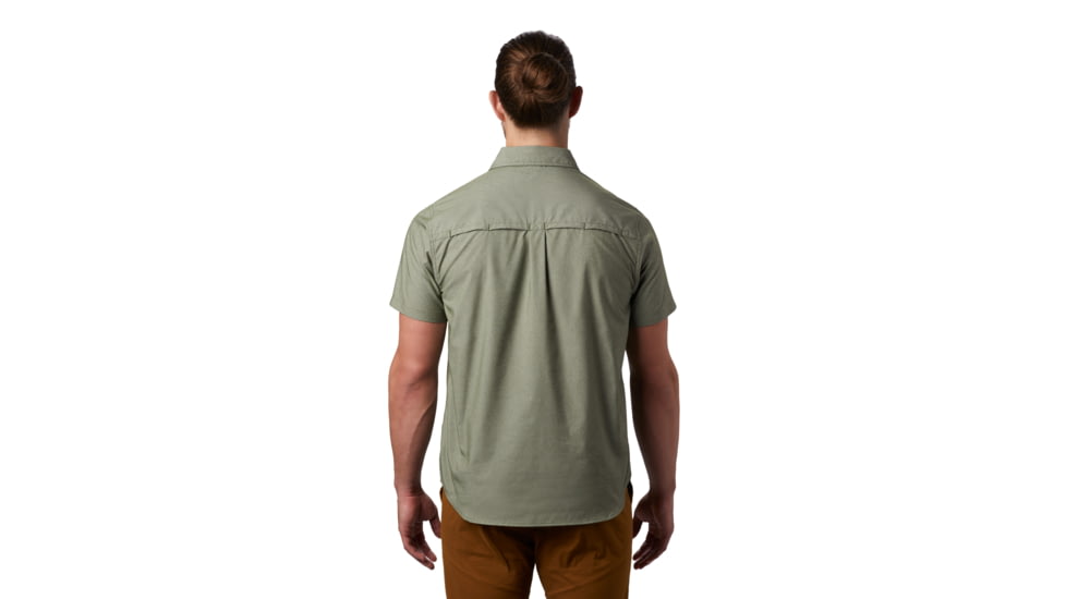 Mountain Hardwear Canyon Pro Short Sleeve Shirt - Men's, Dark Army, Small, 1879031304-S