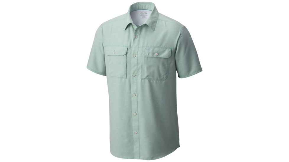 Mountain Hardwear Canyon Short Sleeve Shirt - Men's-Plastic Fern-Large