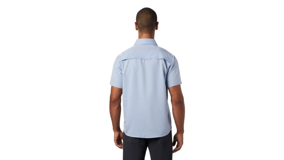Mountain Hardwear Canyon Short Sleeve Shirt - Mens, Deep Lake, Medium, 1648771451-M