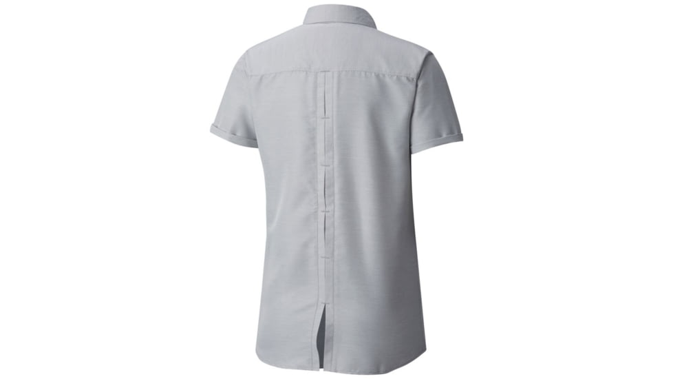 Mountain Hardwear Canyon Short Sleeve Shirt - Women's, Steam, XL 1648541089-XL