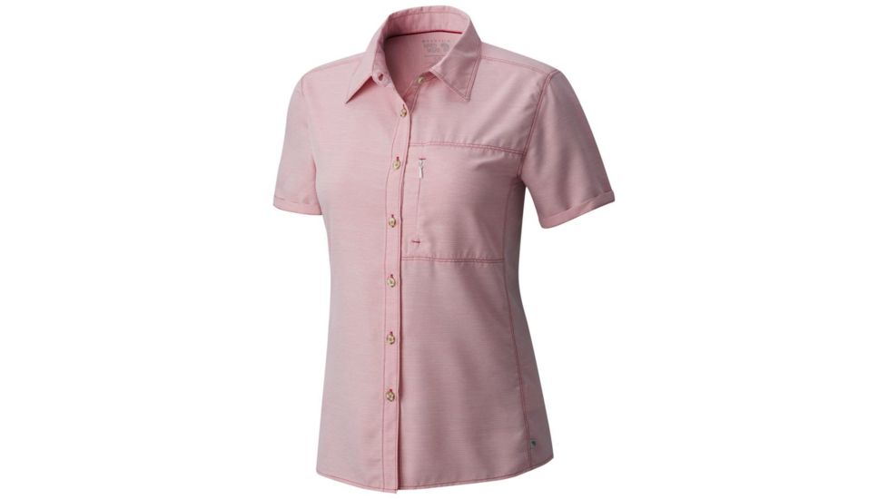 Mountain Hardwear Canyon Short Sleeve Shirt - Women's, Cranstand, L 1648541623-L