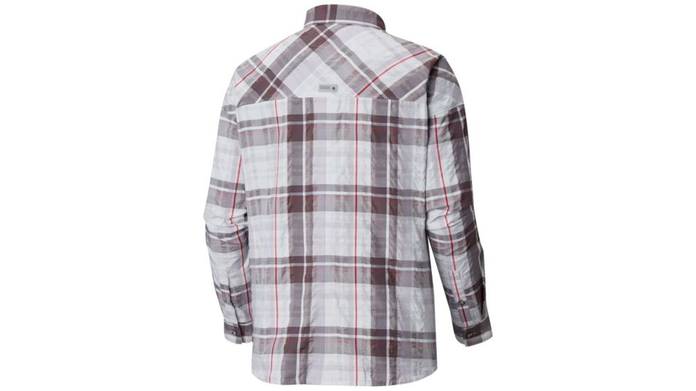 Mountain Hardwear Canyon VNT Long Sleeve Shirt - Women's, Fogbank, XL 1781981102-XL