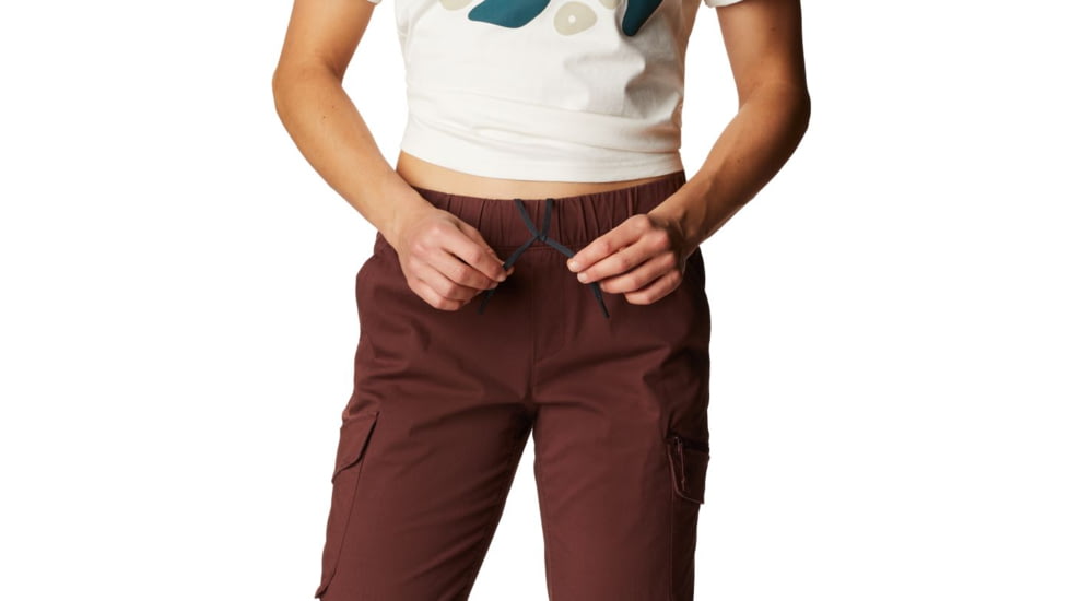 Mountain Hardwear Cascade Pass Cargo Pant - Womens, Washed Raisin, W Small, I Regular, 1851921629-Washed Raisin-S-R