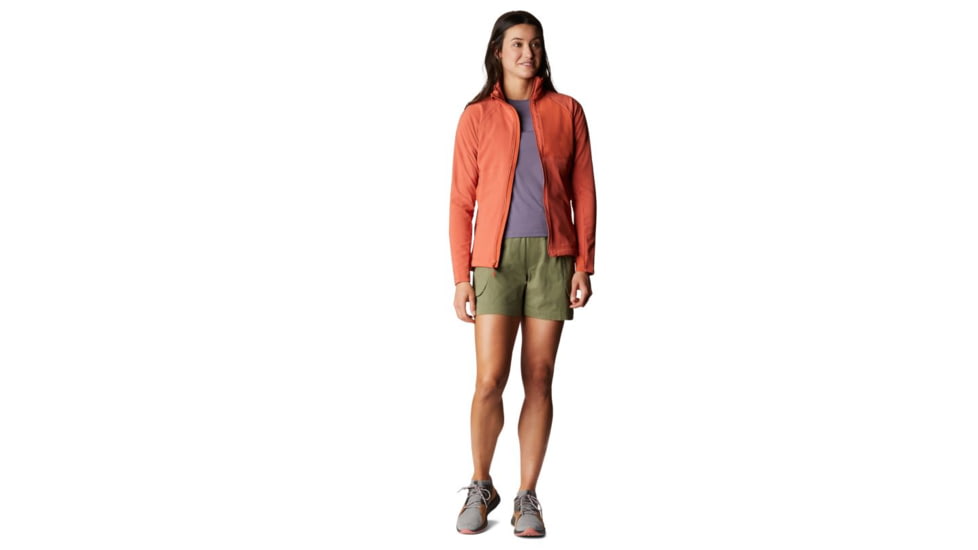 Mountain Hardwear Cascade Pass Cargo Short - Womens, Light Army, W Medium, I Regular, 1880151333-Light Army-M-R