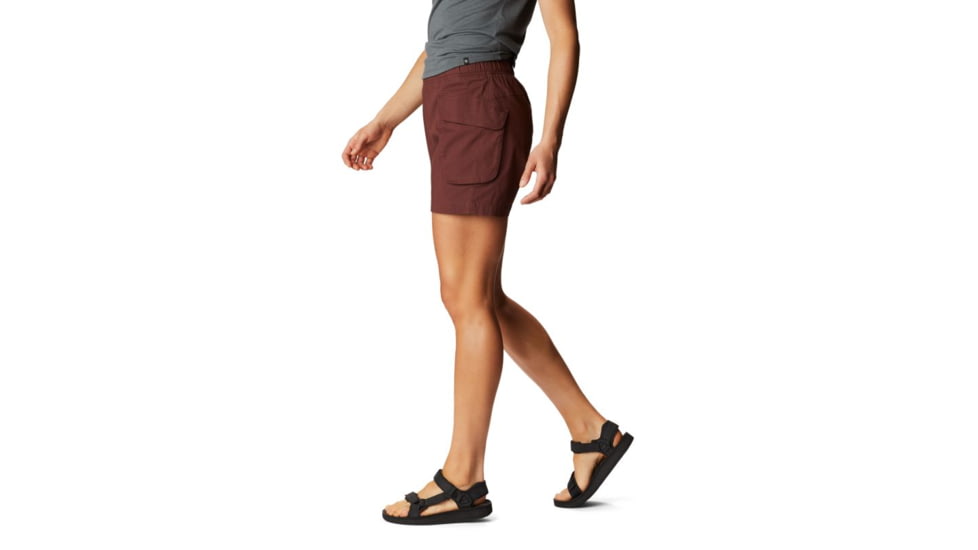 Mountain Hardwear Cascade Pass Cargo Short - Womens, Washed Raisin, W Medium, I Regular, 1880151629-Washed Raisin-M-R
