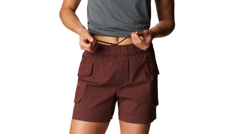 Mountain Hardwear Cascade Pass Cargo Short - Womens, Washed Raisin, W Medium, I Regular, 1880151629-Washed Raisin-M-R