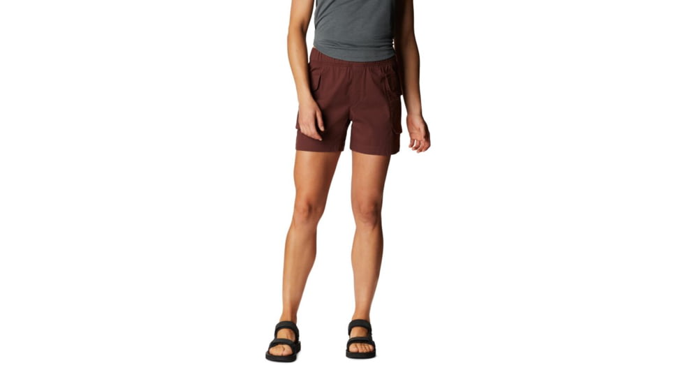 Mountain Hardwear Cascade Pass Cargo Short - Womens, Washed Raisin, W Medium, I Regular, 1880151629-Washed Raisin-M-R