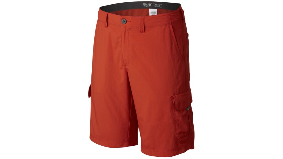 Mountain Hardwear Castil Cargo Short - Men's -Flame-11 in-34 Waist