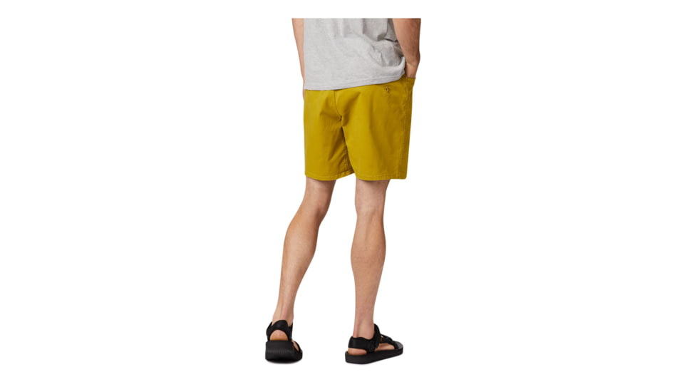 Mountain Hardwear Cederberg Pull On Short - Mens, Dark Citron, Extra Large-9, 1829091358-XL-9