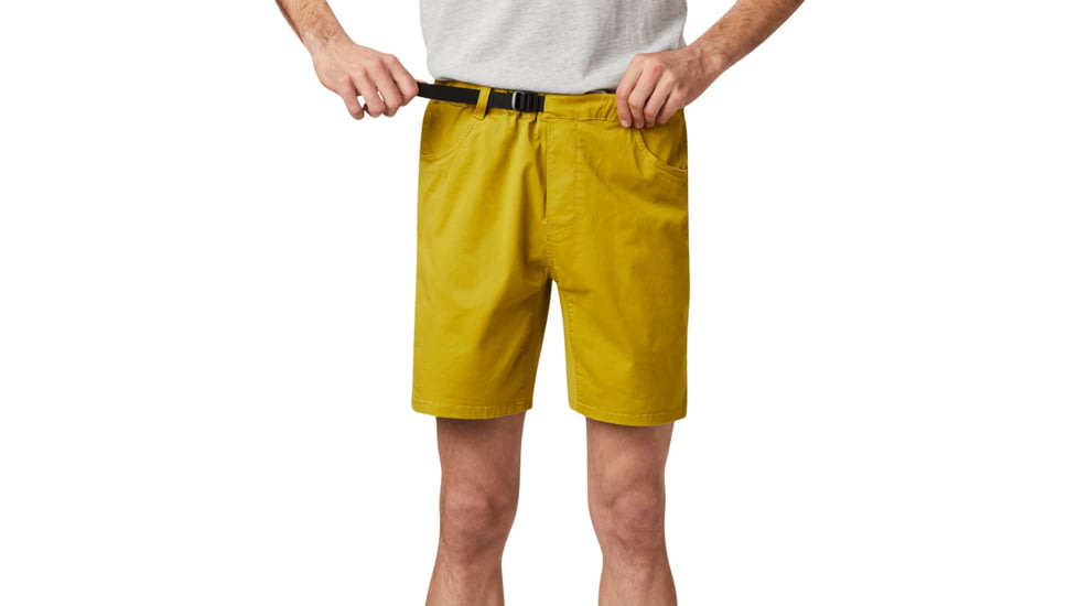 Mountain Hardwear Cederberg Pull On Short - Mens, Dark Citron, Large-9, 1829091358-L-9