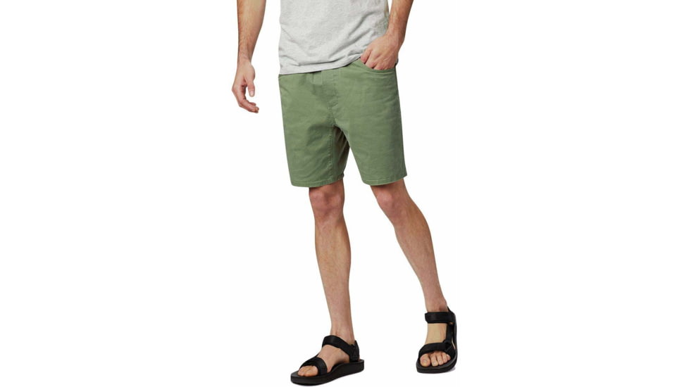 Mountain Hardwear Cederberg Pull On Short - Men's, Light Army, Small, Long Inseam, OM7438333-L-9