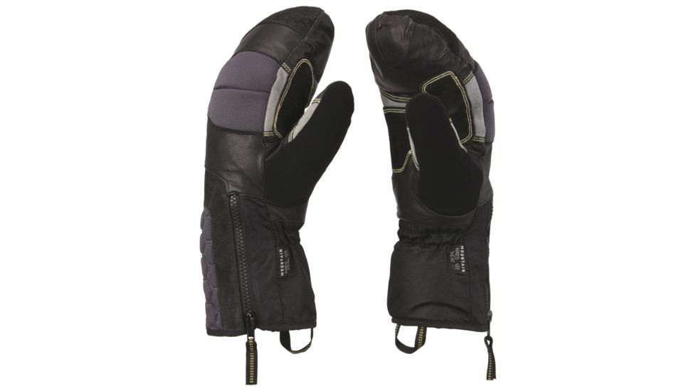 Mountain Hardwear Chawa Mitt - Men's-Black-X-Small
