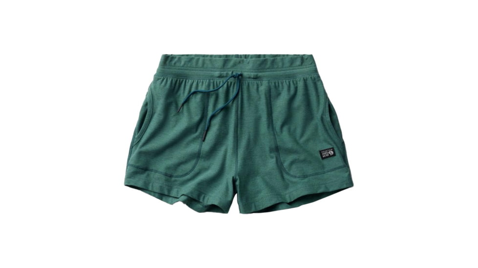 Mountain Hardwear Chillaction Short - Women's, Aqua Green Heather, Extra Large, 2067951318-XL