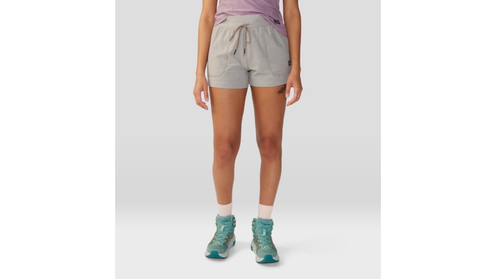 Mountain Hardwear Chillaction Short - Womens, Dunes Heather, Extra Large, 2067951262-XL