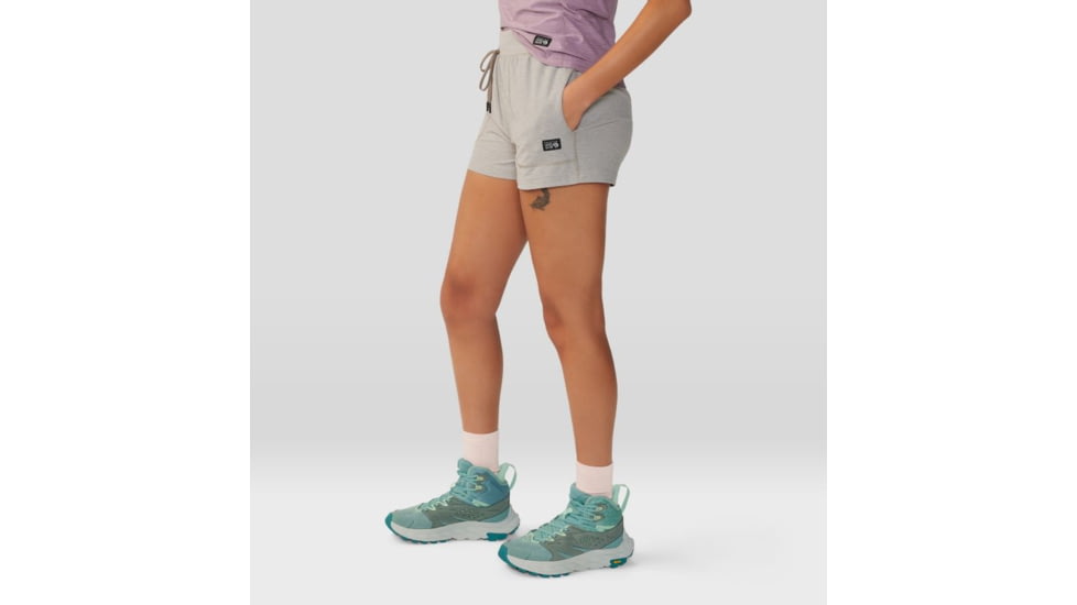 Mountain Hardwear Chillaction Short - Womens, Dunes Heather, Extra Large, 2067951262-XL