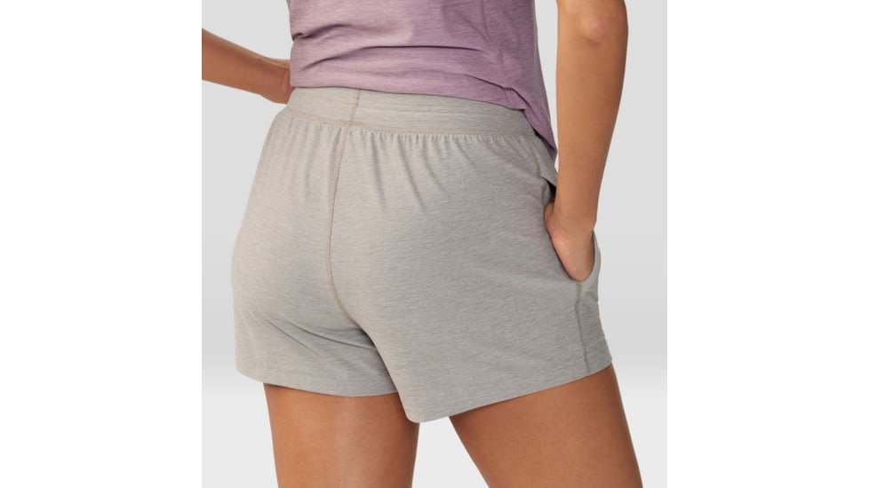 Mountain Hardwear Chillaction Short - Womens, Dunes Heather, Extra Large, 2067951262-XL
