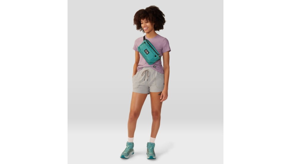 Mountain Hardwear Chillaction Short - Womens, Dunes Heather, Extra Large, 2067951262-XL