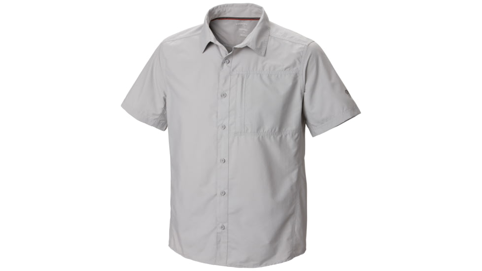 Mountain Hardwear Chiller Short Sleeve Shirt - Men's-Steam-Small