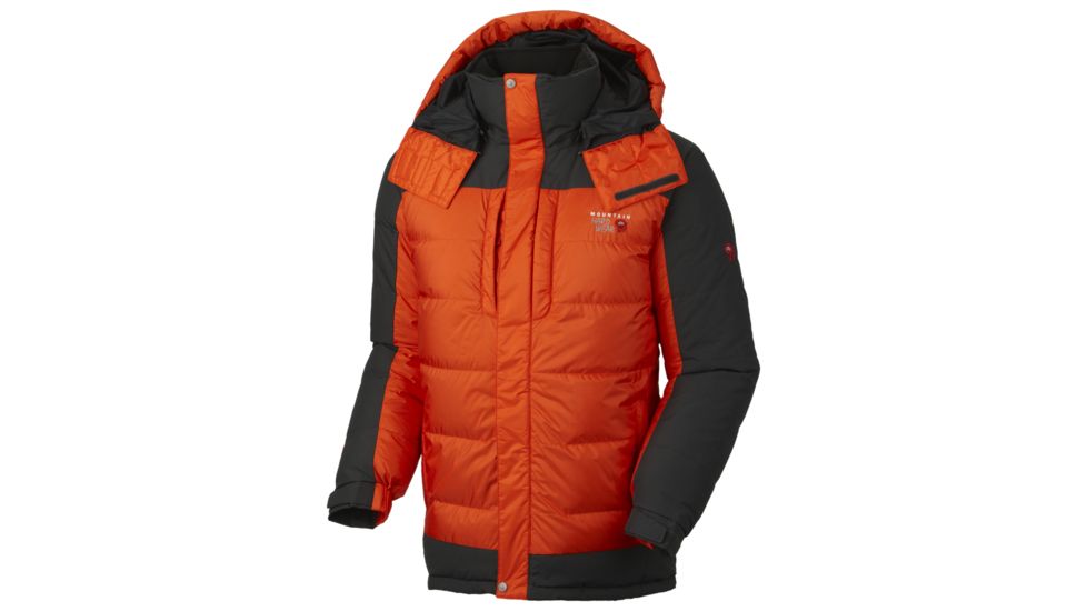 Mountain Hardwear Chillwave Parka - Men's-State Orange/Shark-X-Large