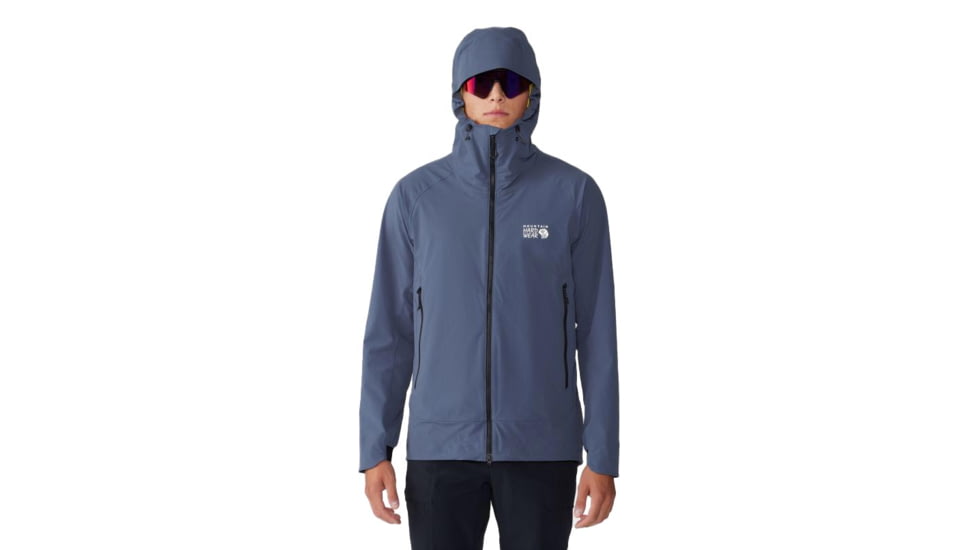 Mountain Hardwear Chockstone Alpine LT Hooded Jacket - Men's, Blue Slate, Medium, 2063191417-M