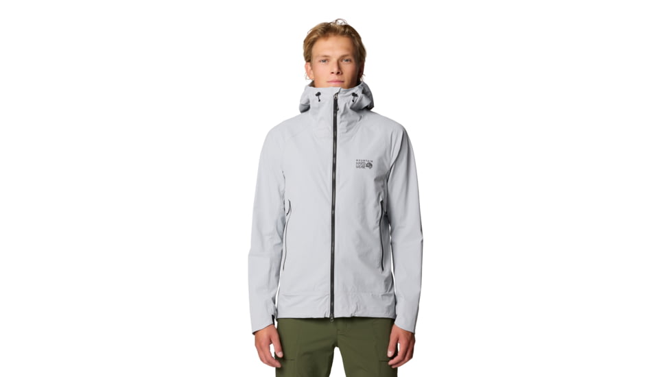 Mountain Hardwear Chockstone Alpine LT Hooded Jacket - Men's, Glacial, XSxS, 190423054114