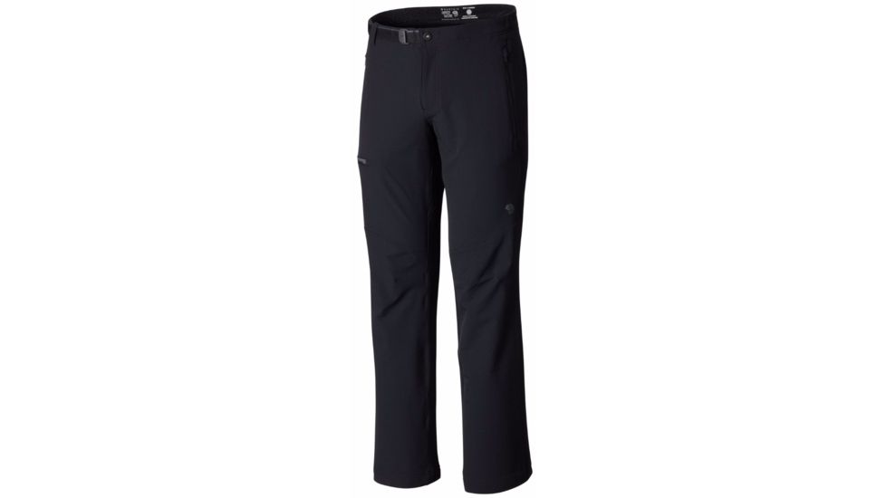 Mountain Hardwear Chockstone Midweight Active Pant - Men's-Black-Short Inseam-40 Waist