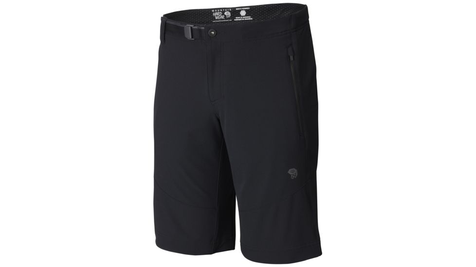 Mountain Hardwear Chockstone Midweight Active Short - Men's-Black-12 in-32 Waist